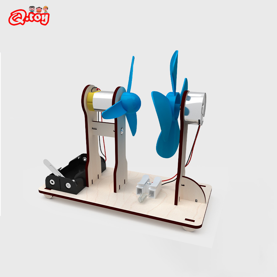 Science Project Kit - DIY 바람 구동 발전기 모델 STEM