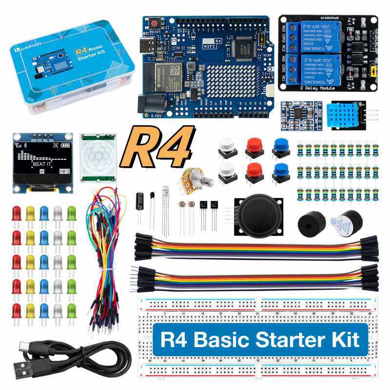 Science Project Kit - UNO R4 WiFi 호환 개발용 스타터
