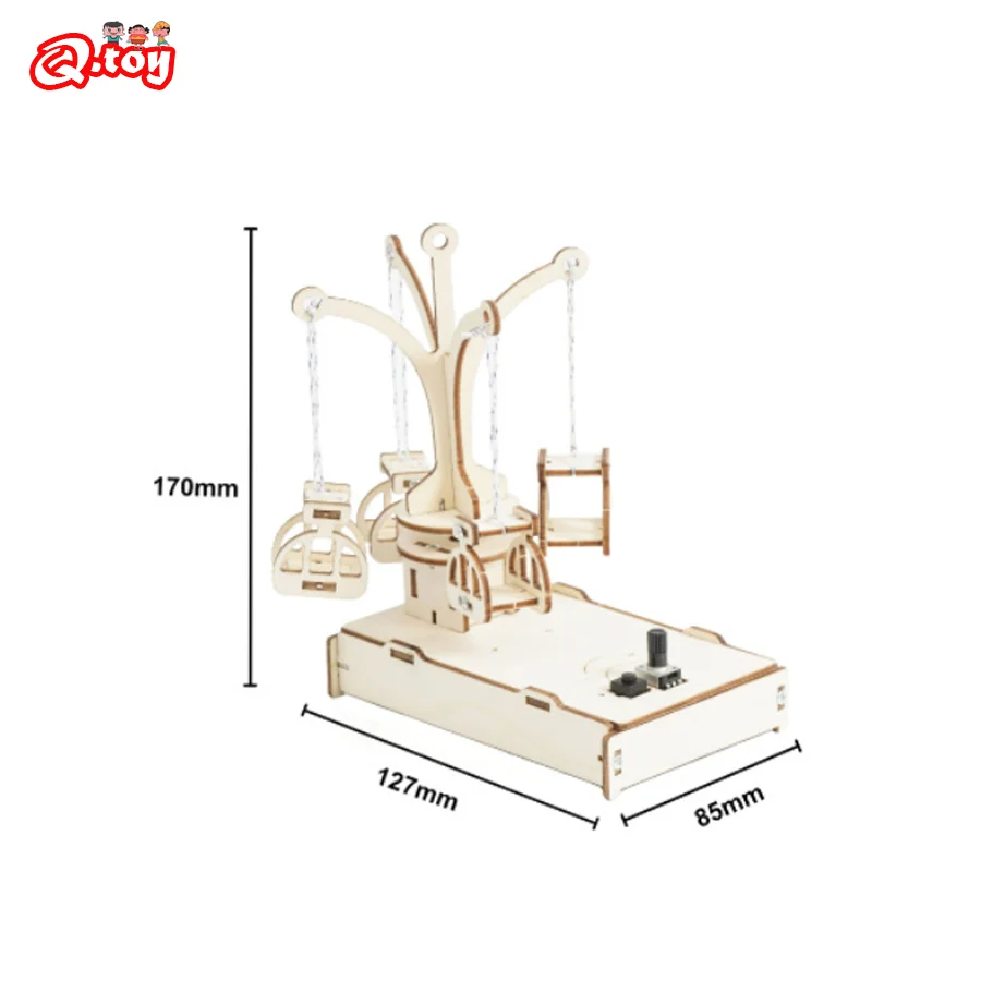 과학 장난감 실험 키트 나무 회전 의자 빌딩 세트 어린 - Science Project Kit 리뷰 및 가격
